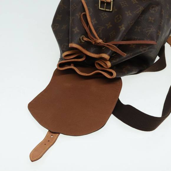 LOUIS VUITTON Monogram Montsouris GM Backpack M51135 LV Auth yk14185 - Picture 10 of 16